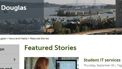 Douglas Stories page